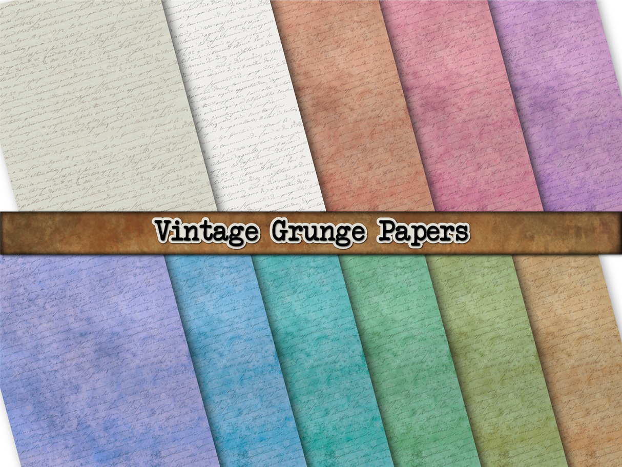 Vintage Grunge - Papers - DI-10249 - Digital Download