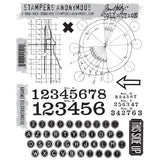 Tim Holtz - Cling Mount Stamps - Deconstructed