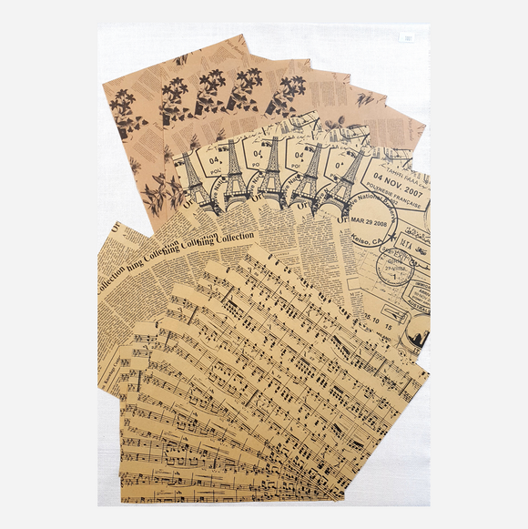 Assorted Papers Pack - 1001
