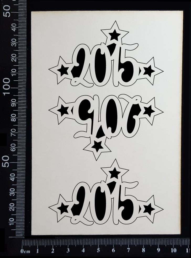 2015 Set - White Chipboard