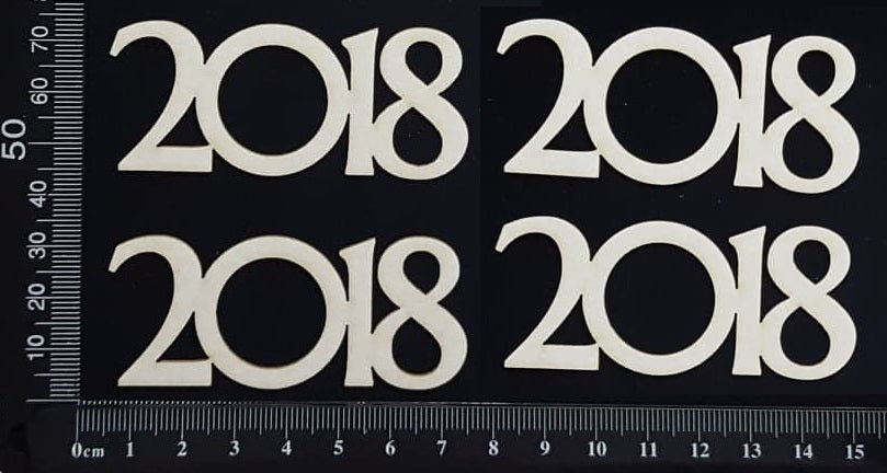 2018 Set - C - White Chipboard