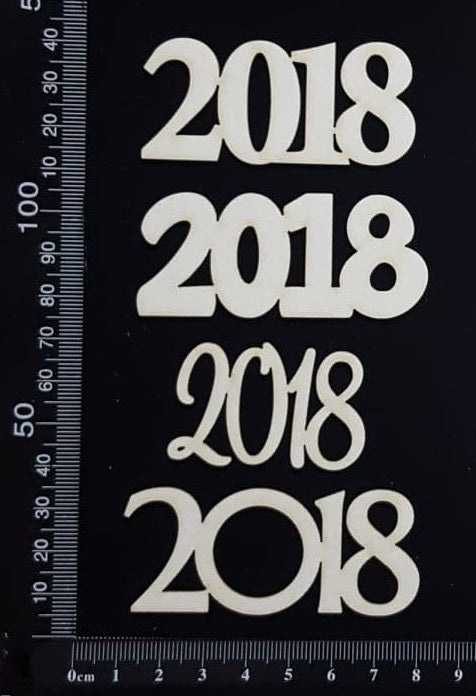 2018 Set - F - White Chipboard