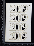 2019 Set - B - White Chipboard
