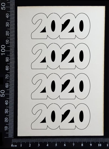 2020 Set - D - White Chipboard