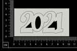 2021 - White Chipboard