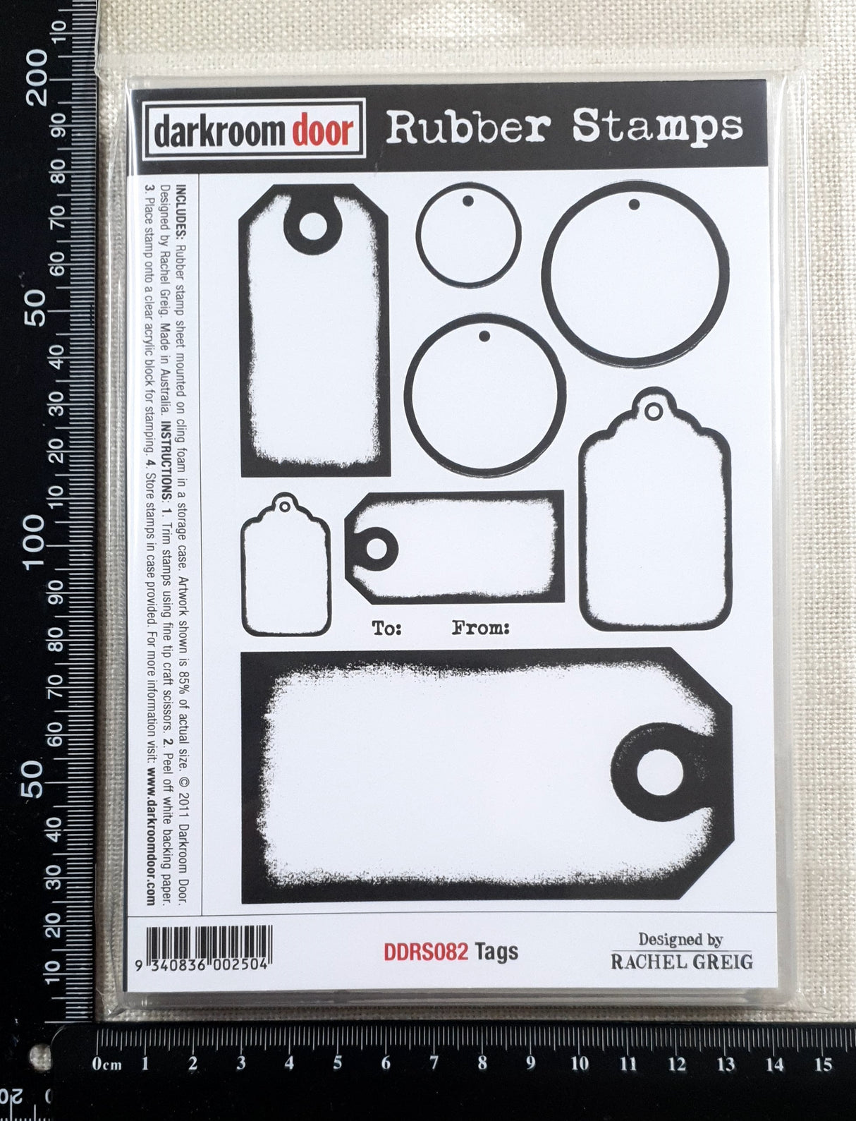 Rubber Stamps - Tags - DDRS082