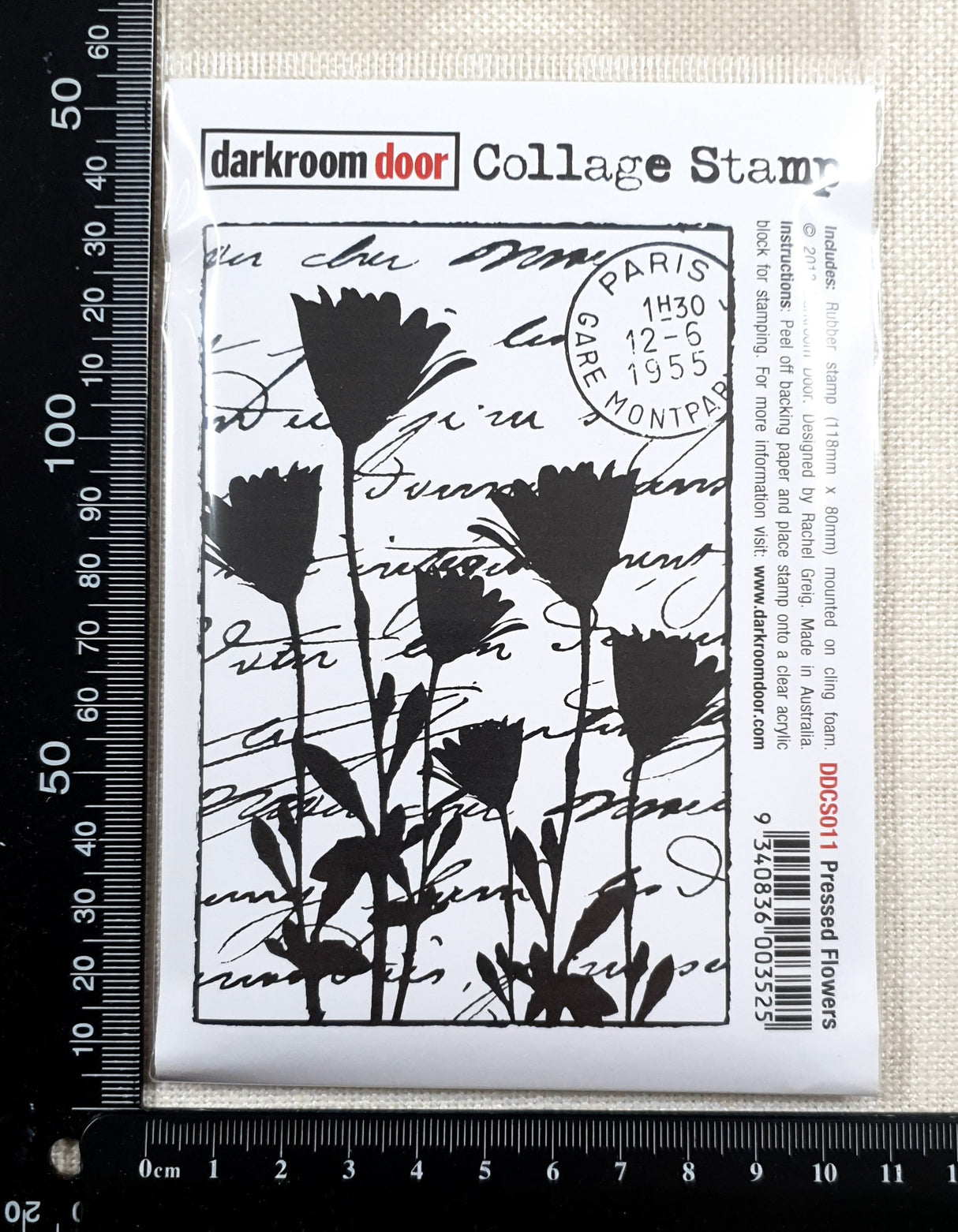 Rubber Stamp - Pressed Flowers - DDCS011