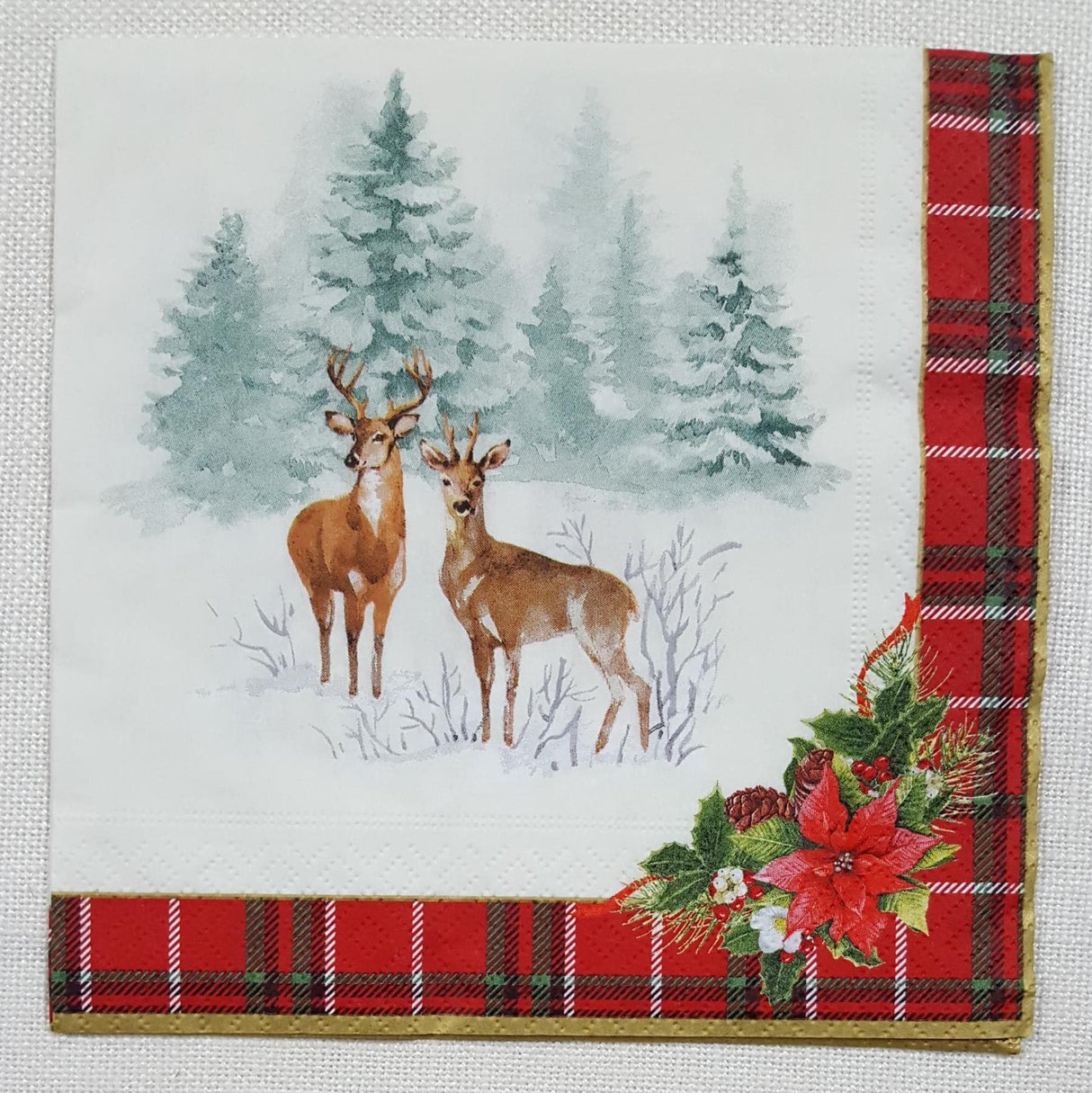 Decoupage Napkin - (DN-8102) - Winter Forest