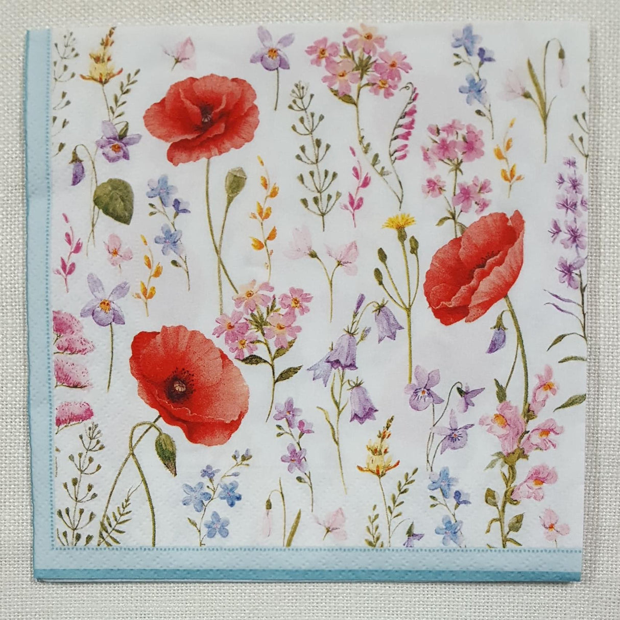 Decoupage Napkin - (DN-8103) - Les Coquelicots