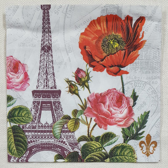 Decoupage Napkin - (DN-8165) - La Tour Eiffel