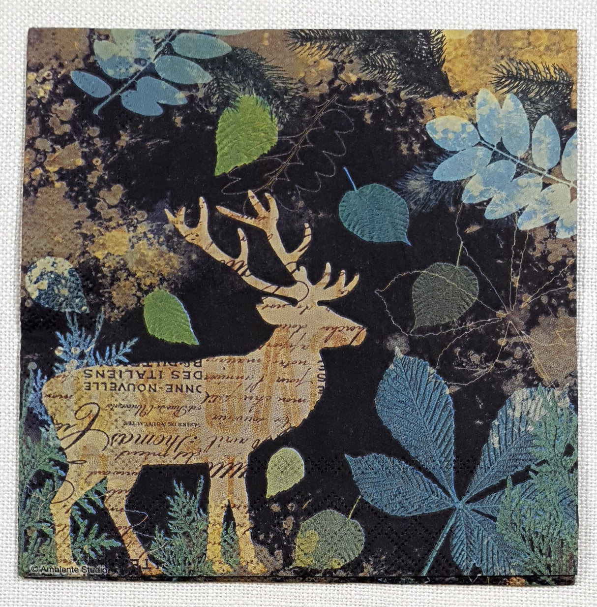 Decoupage Napkin - (DN-8266) - Autumn Deer