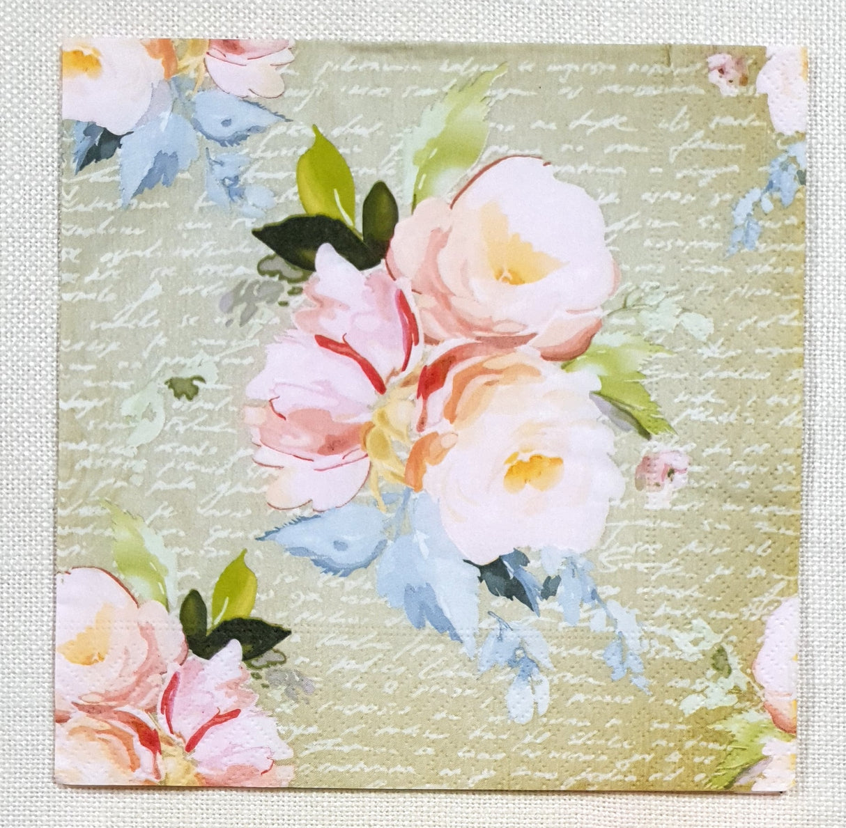 Decoupage Napkin - (DN-8268) - Vintage Roses