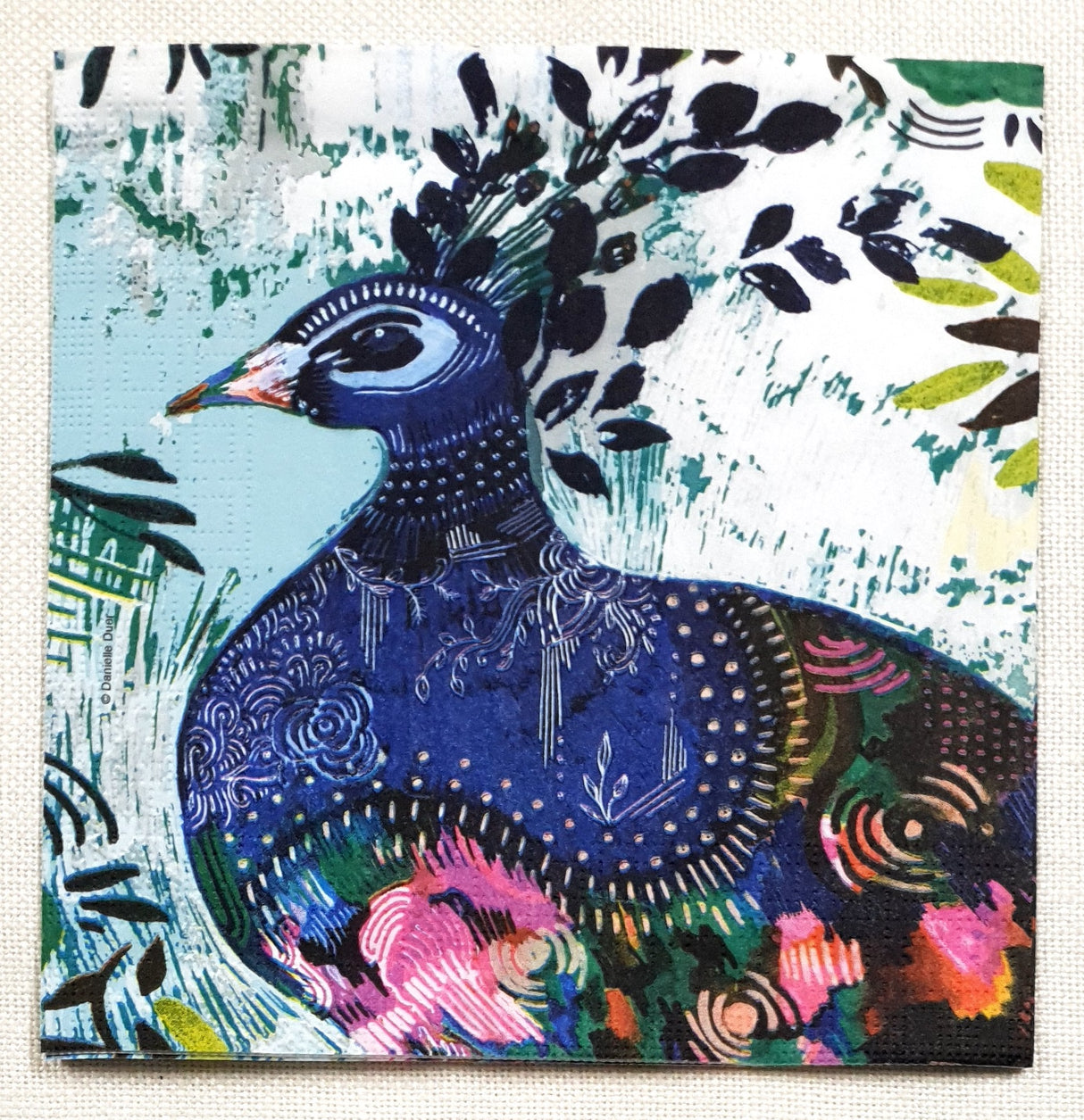 Decoupage Napkin - (DN-8341) - Rivera Folklore