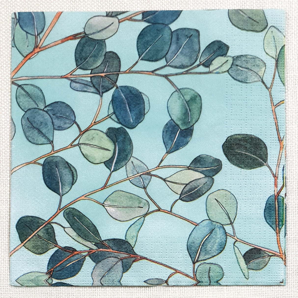 Decoupage Napkin - (DN-8346) - Eucalyptus