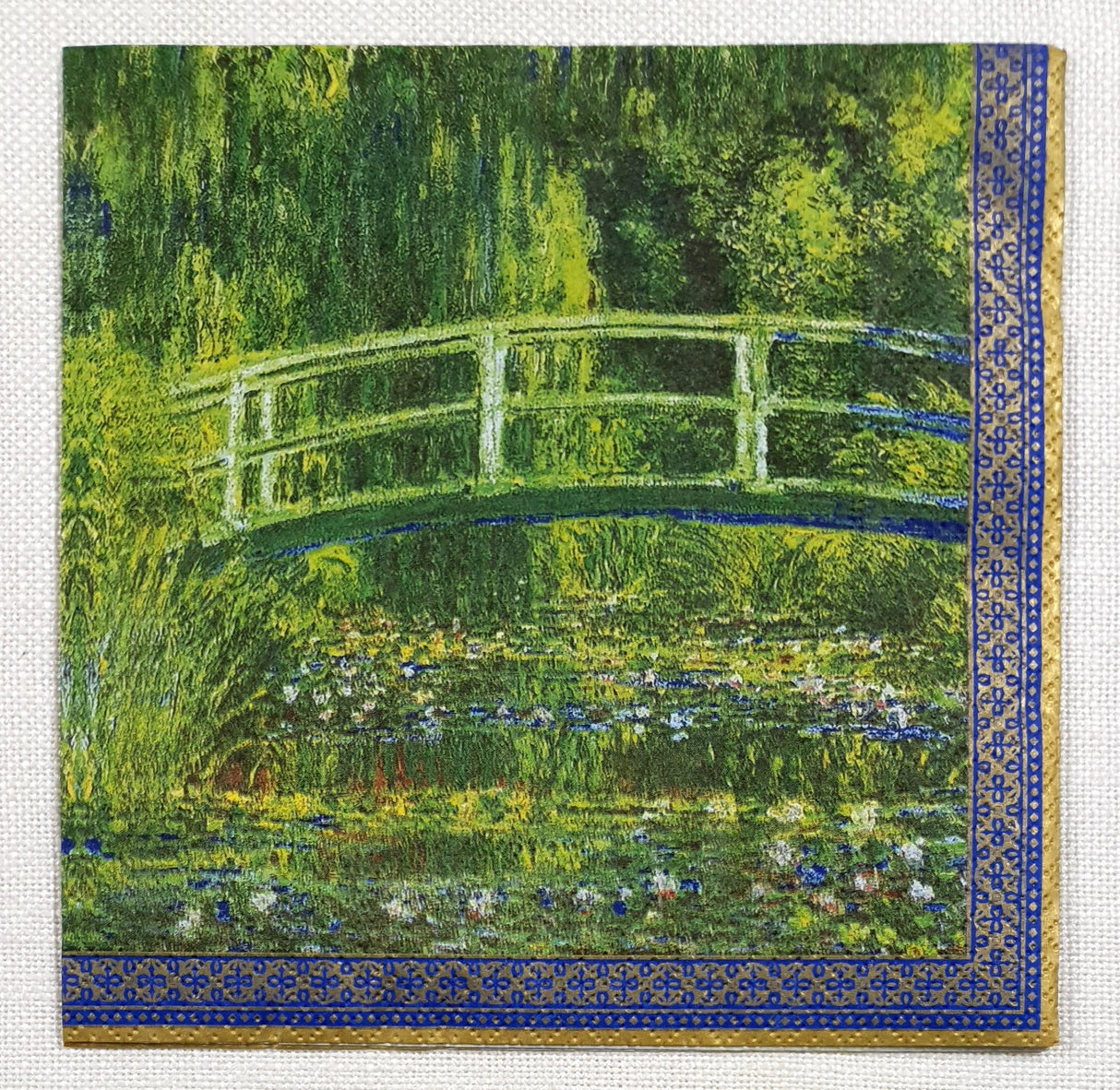 Decoupage Napkin - (DN-8402) - Water Lilies