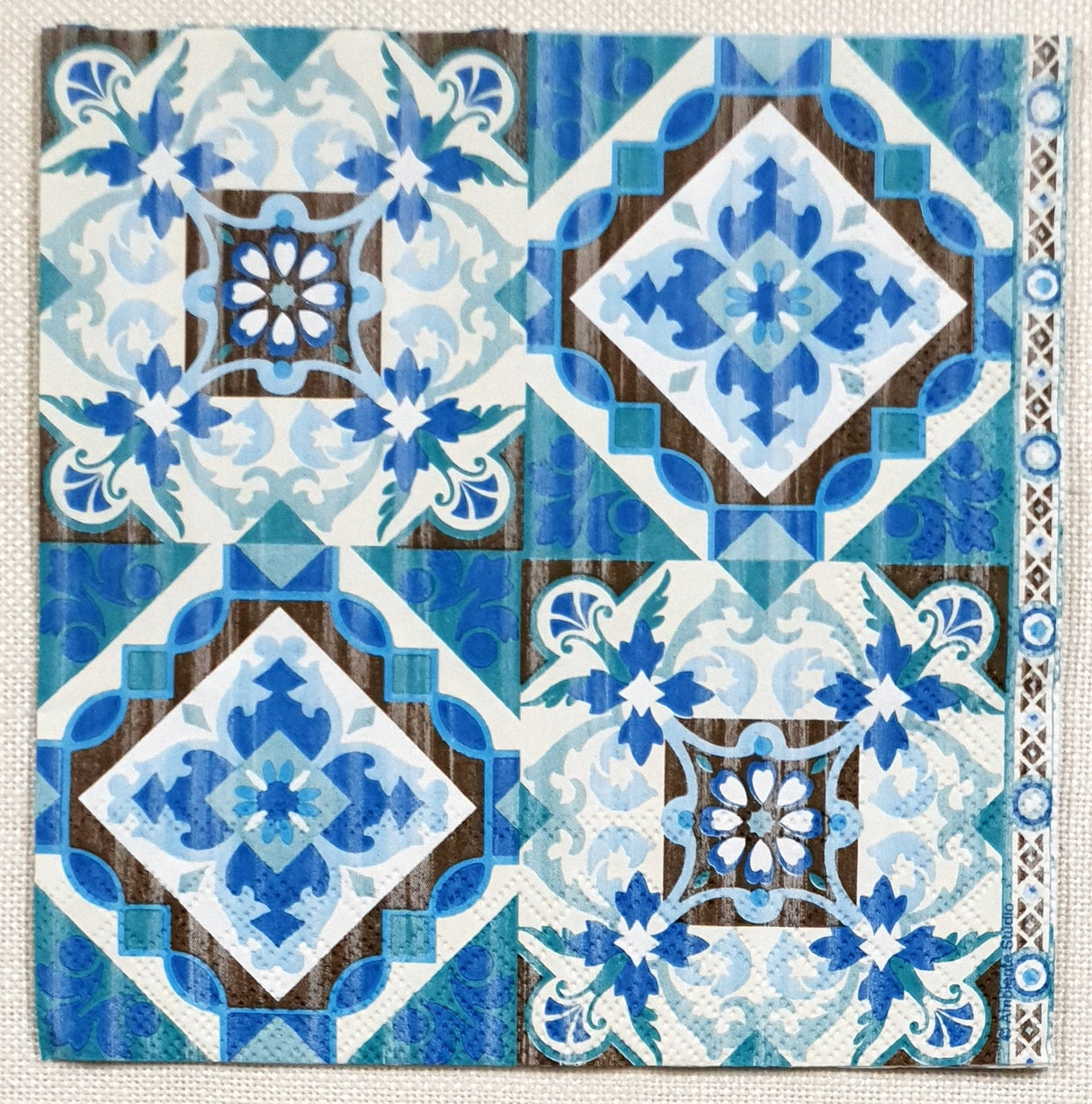 Decoupage Napkin - (DN-8443) - Tiles