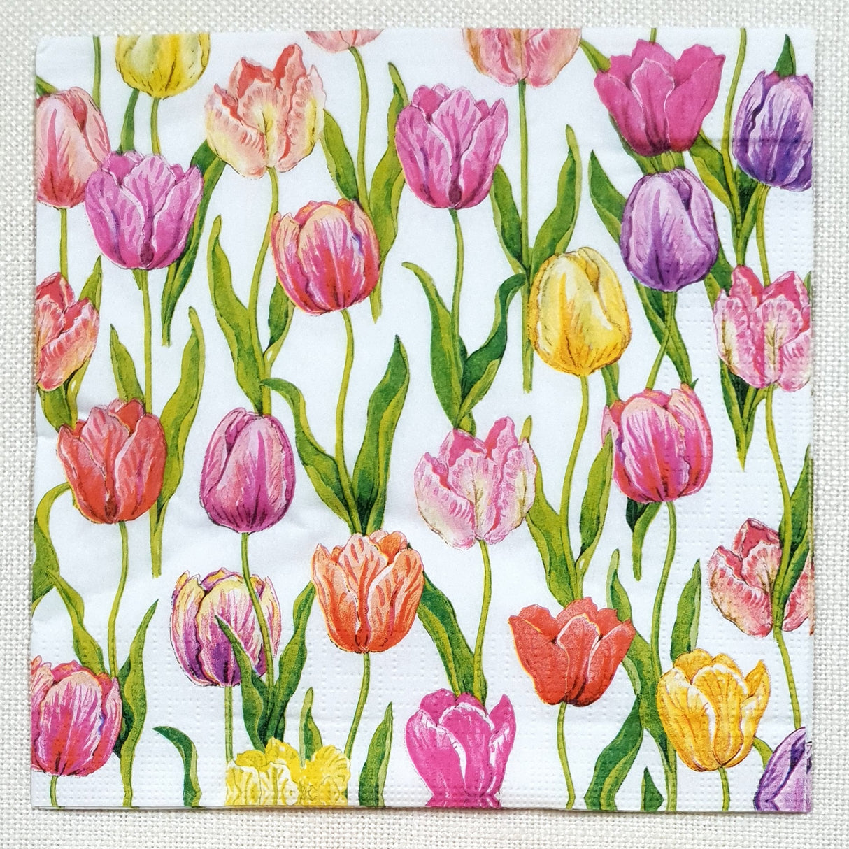 Decoupage Napkin - (DN-8484) - Tulip Flush