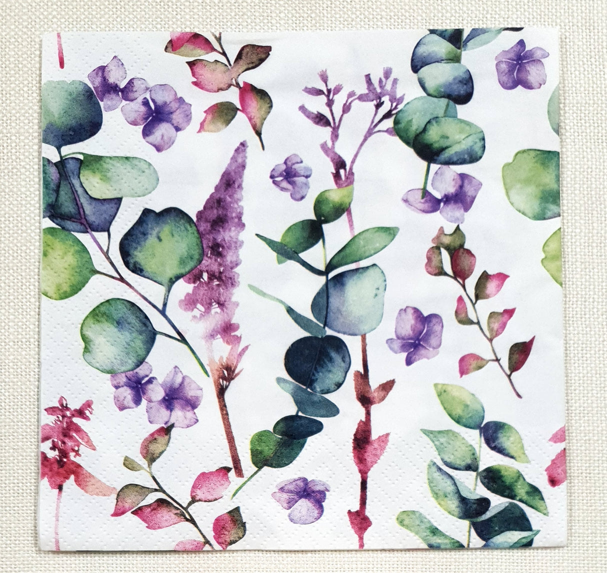 Decoupage Napkin - (DN-8503) - Branches d´Eucalyptus