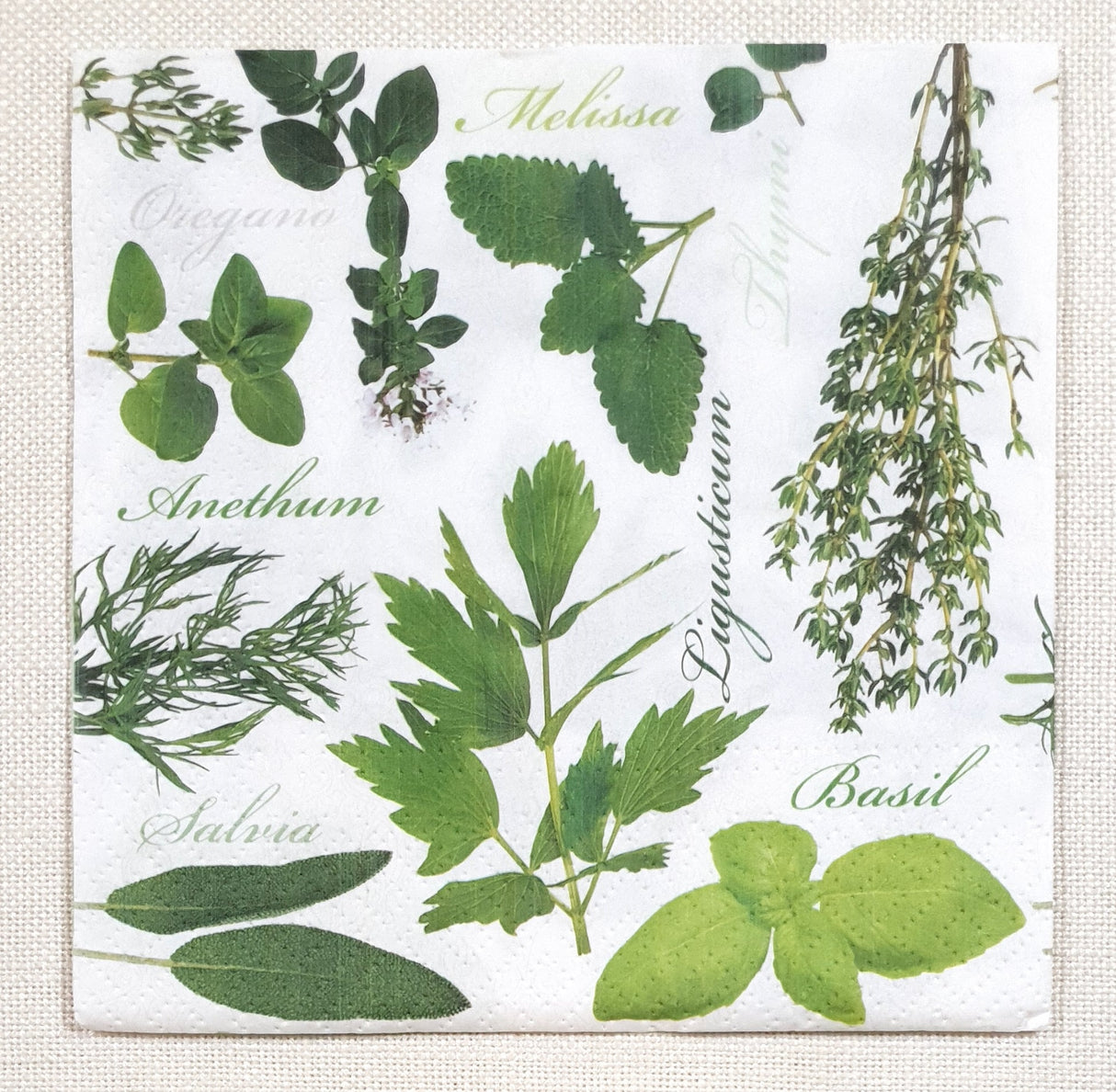 Decoupage Napkin - (DN-8532) - Herbal Taste