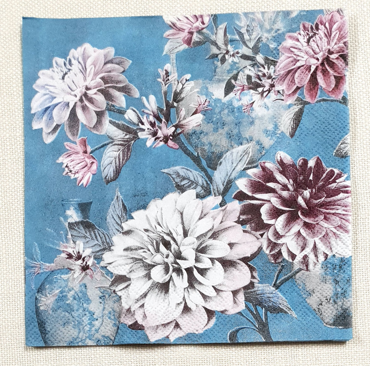 Decoupage Napkin - (DN-8630) - Daria - Blue