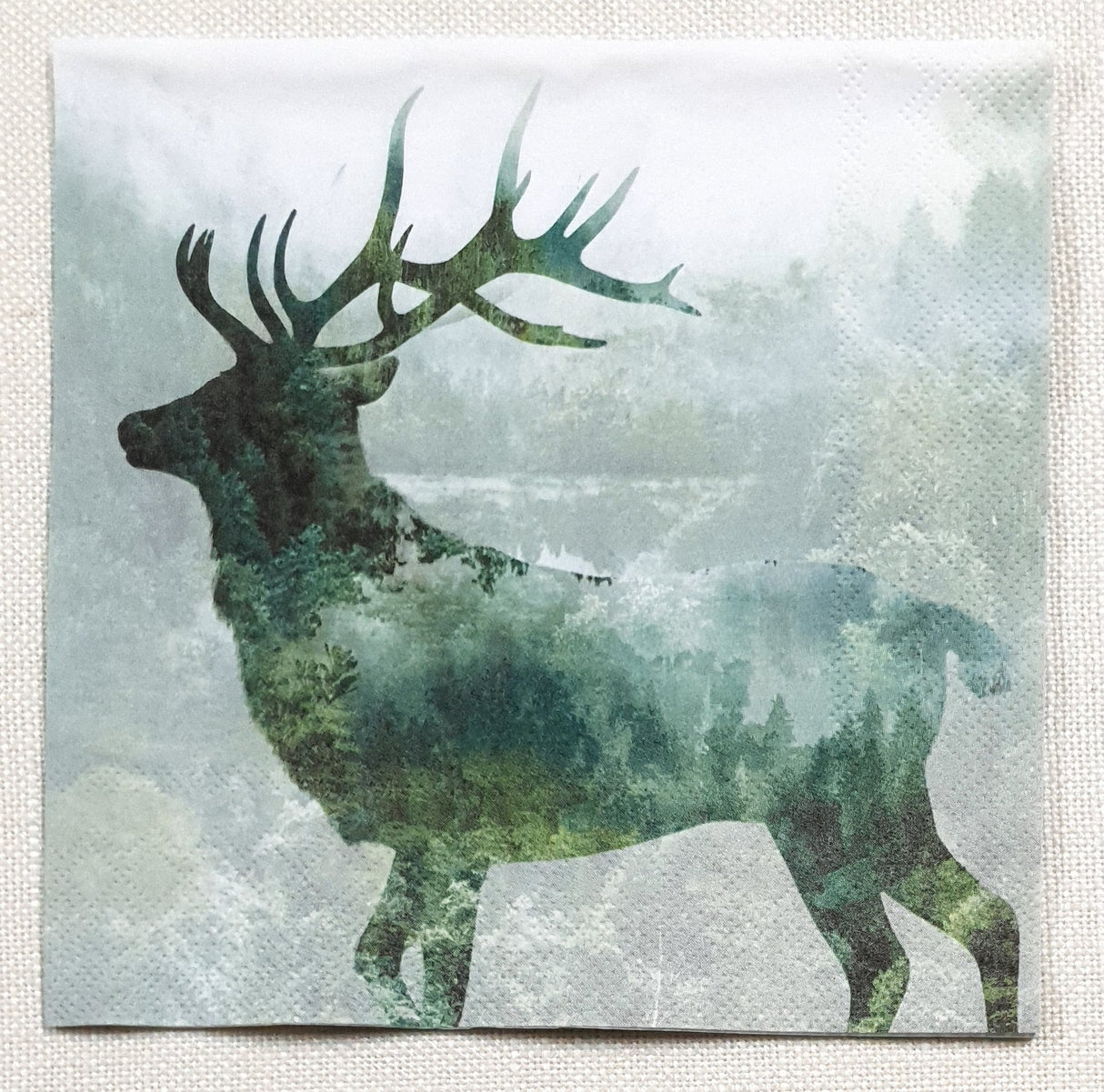 Decoupage Napkin - (DN-8668) - Magic Deer