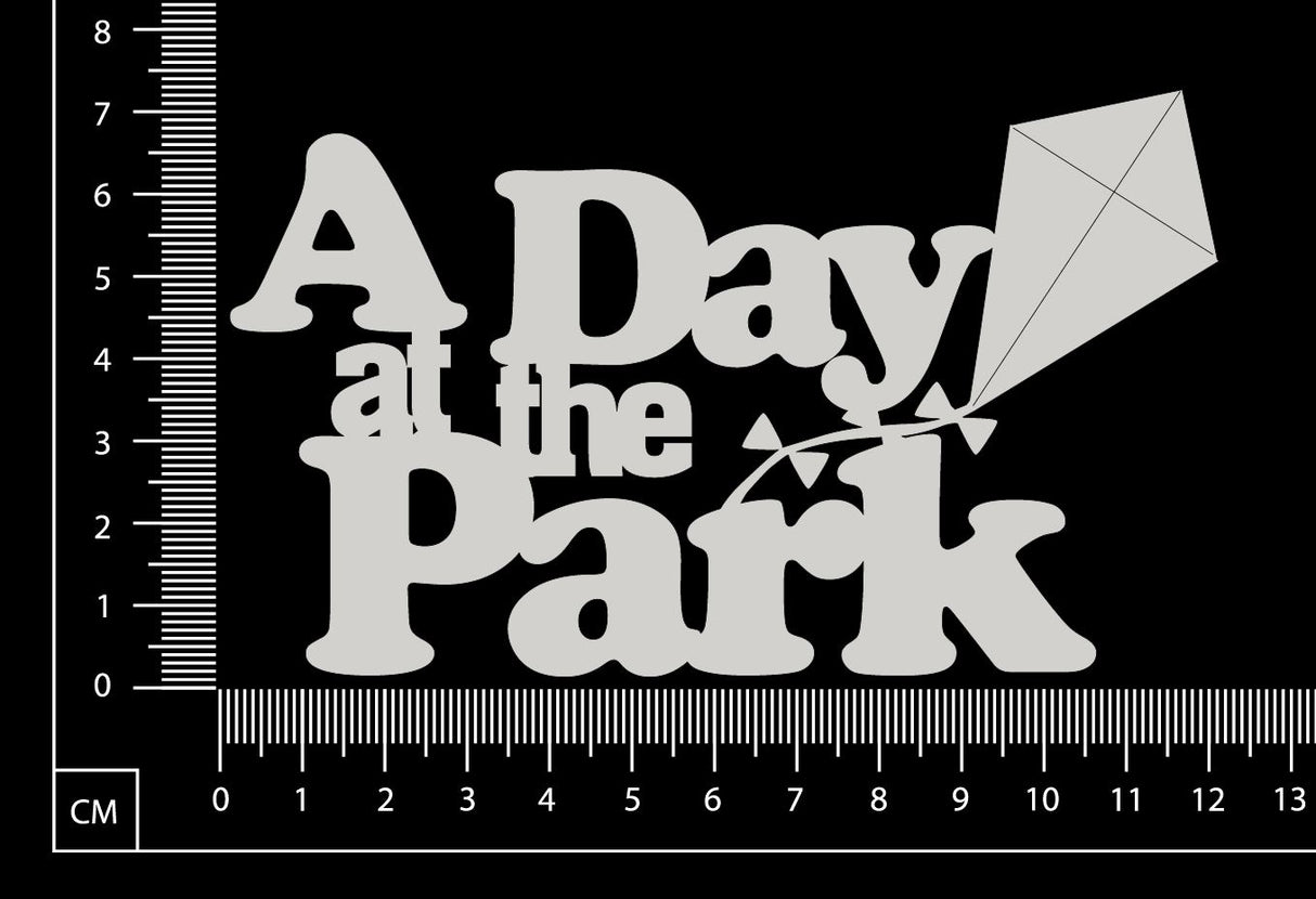 A Day At The Park - White Chipboard