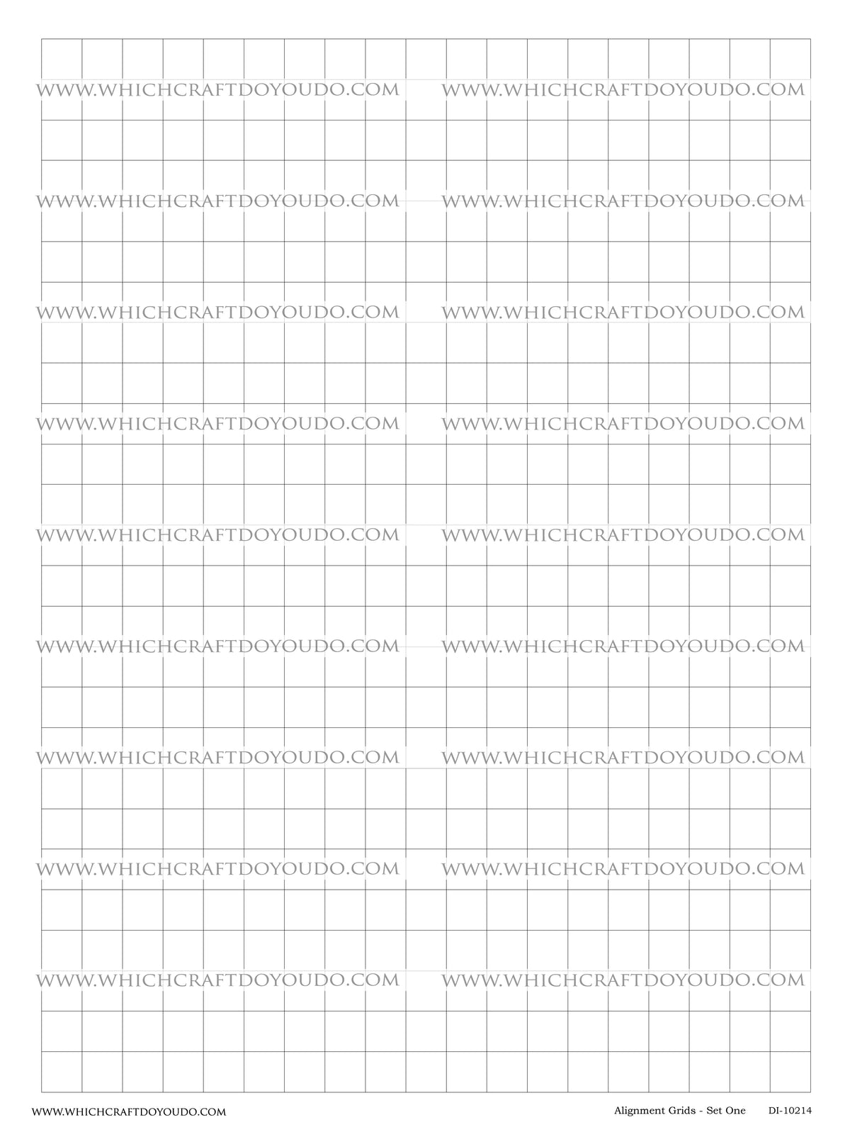 Grids FREEBIE - Alignment Grids - Set One - DI-10214 - Digital Download ...