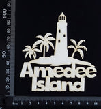 Amedee Island - A - White Chipboard