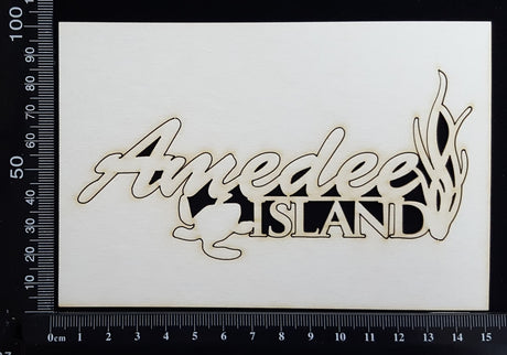 Amedee Island - B - White Chipboard