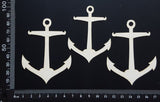 Anchor Set - A - Large - White Chipboard