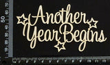 Another Year Begins - White Chipboard