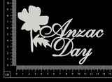 Anzac Day - C - White Chipboard