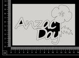 Anzac Day - D - White Chipboard
