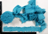 Cotton Cake Ribbon - Aquamarine - 1 Meter