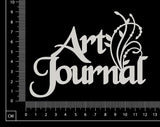 Art Journal - A - White Chipboard