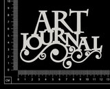 Art Journal - D - White Chipboard