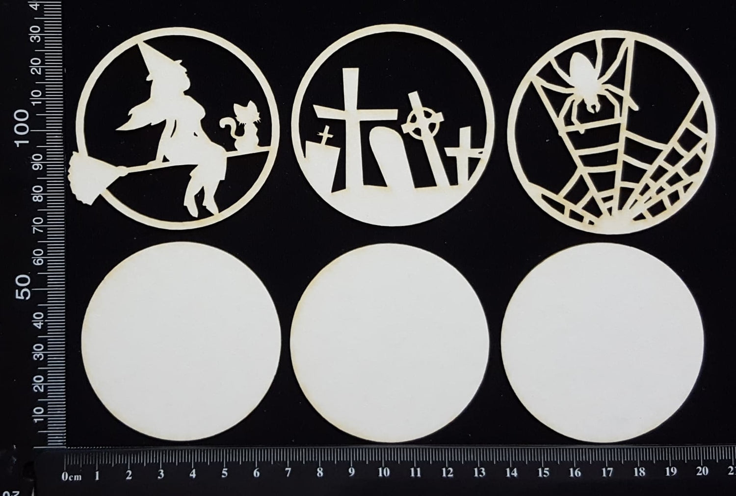 Artist Trading Coin Set - DX - White Chipboard
