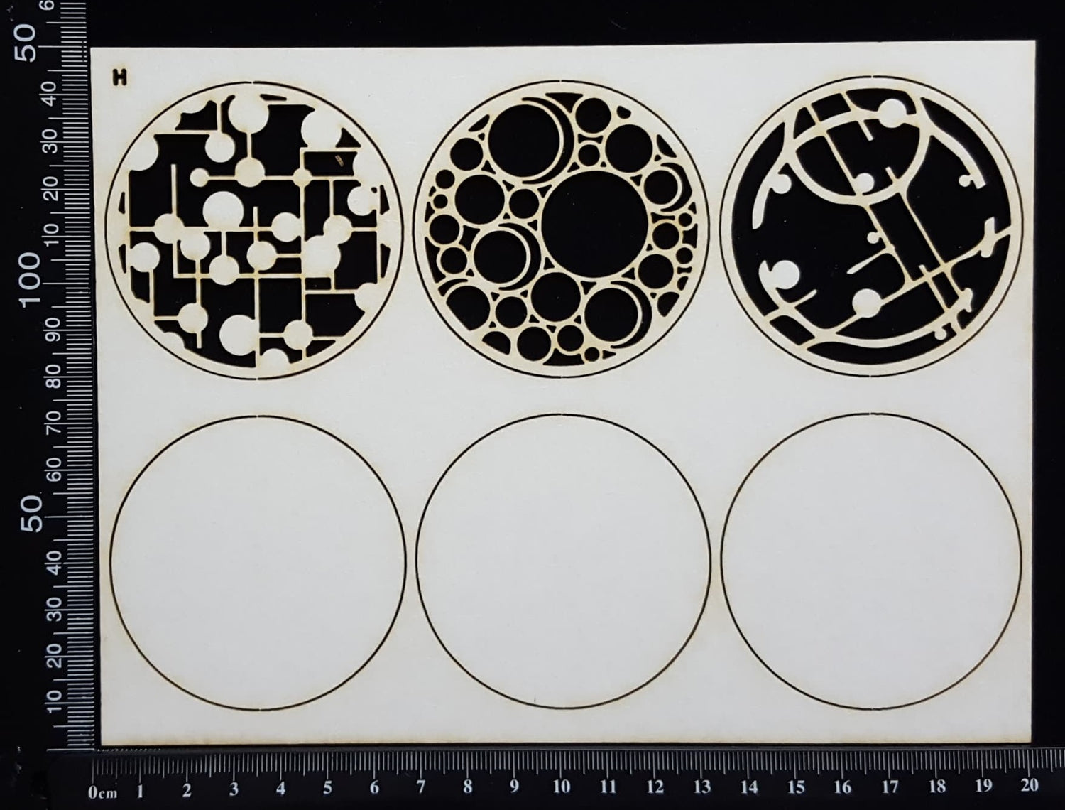 Artist Trading Coin Set - EU - White Chipboard