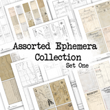 Assorted Ephemera Collection - Set One - DI-10116 - Digital Download