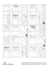 Assorted Ephemera Collection - Set One - DI-10116 - Digital Download