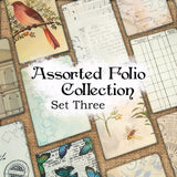 Assorted Folio Collection - Set Three - DI-10059 - Digital Download