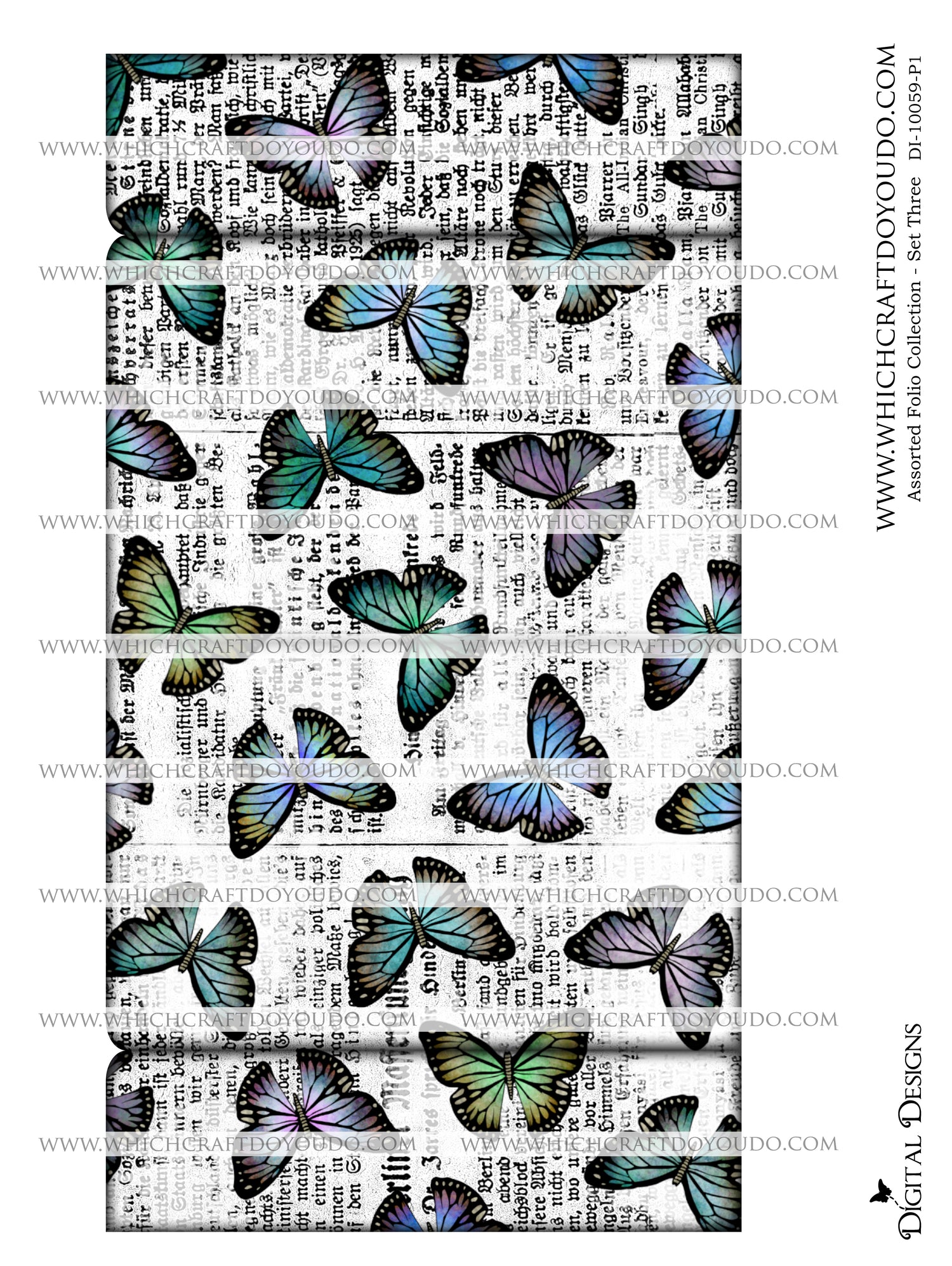 Assorted Folio Collection - Set Three - DI-10059 - Digital Download