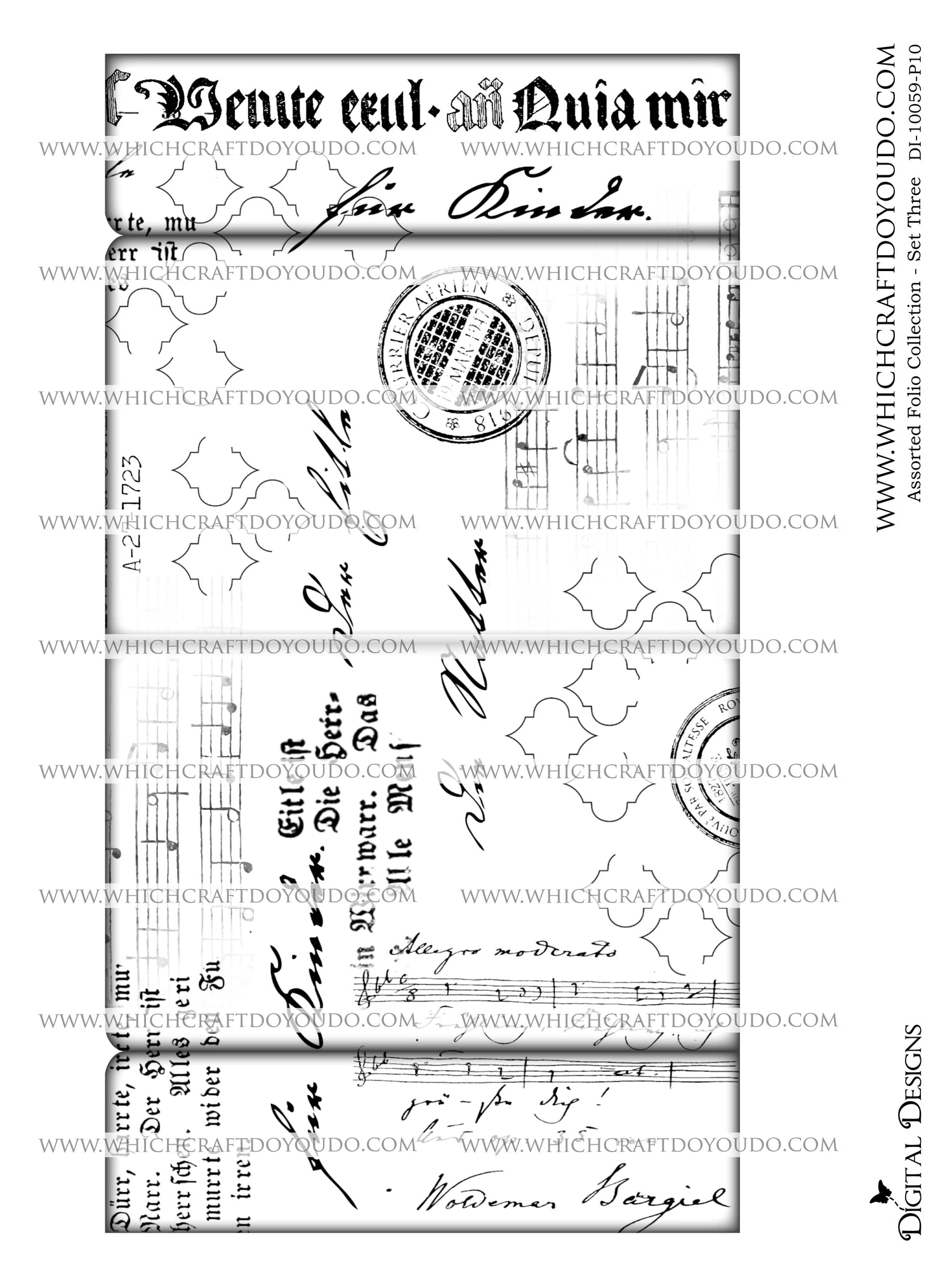 Assorted Folio Collection - Set Three - DI-10059 - Digital Download