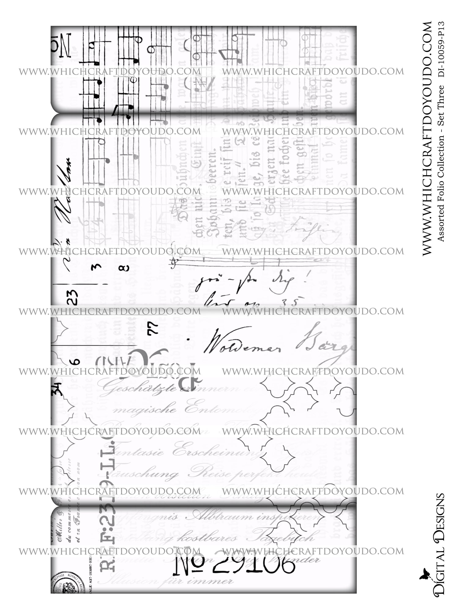 Assorted Folio Collection - Set Three - DI-10059 - Digital Download