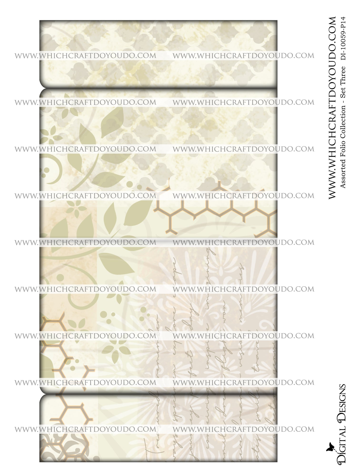 Assorted Folio Collection - Set Three - DI-10059 - Digital Download