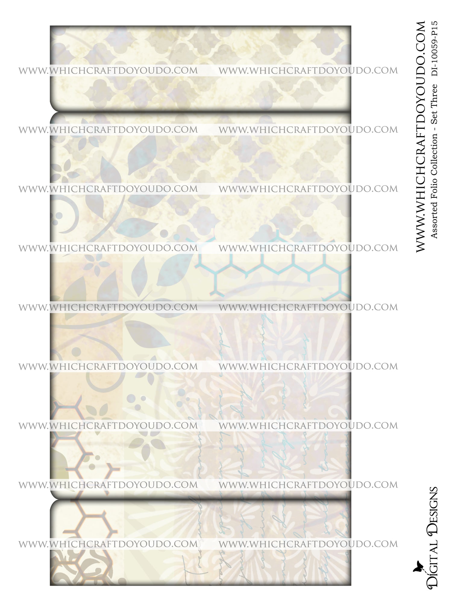 Assorted Folio Collection - Set Three - DI-10059 - Digital Download