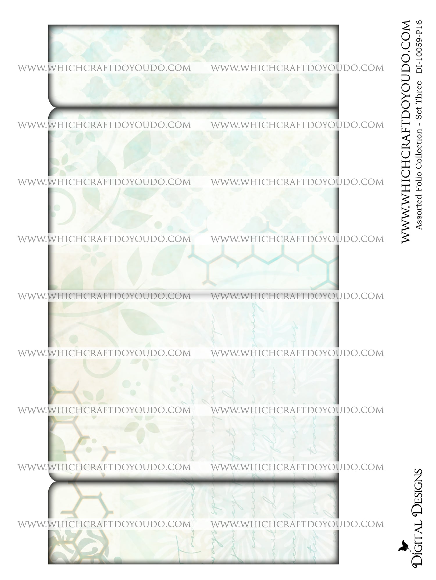 Assorted Folio Collection - Set Three - DI-10059 - Digital Download