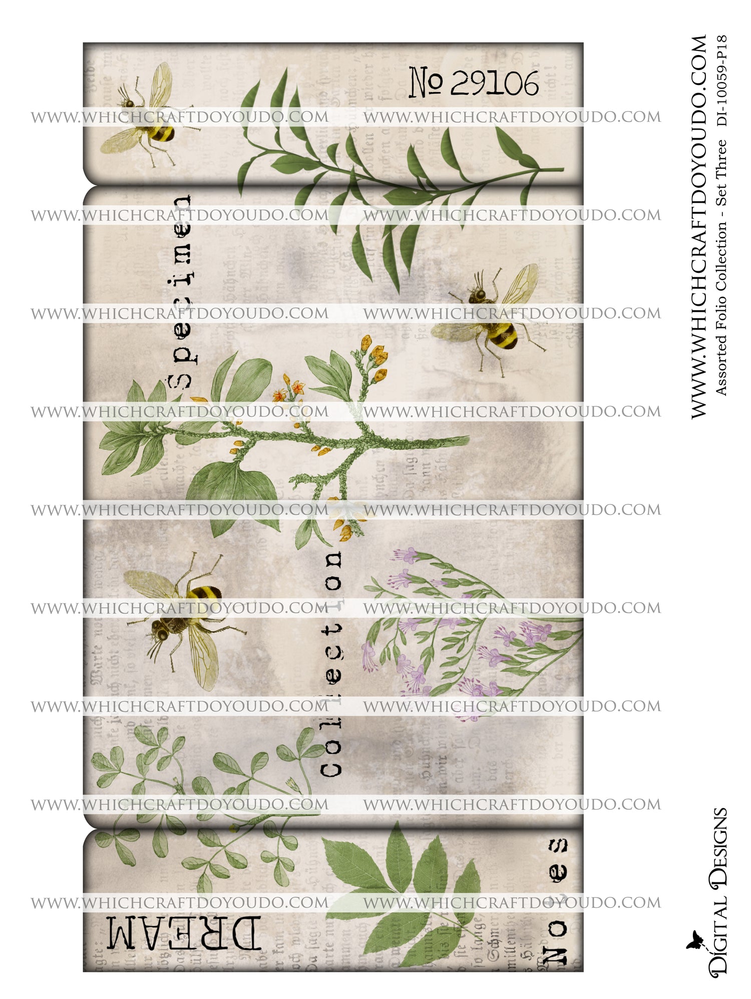 Assorted Folio Collection - Set Three - DI-10059 - Digital Download