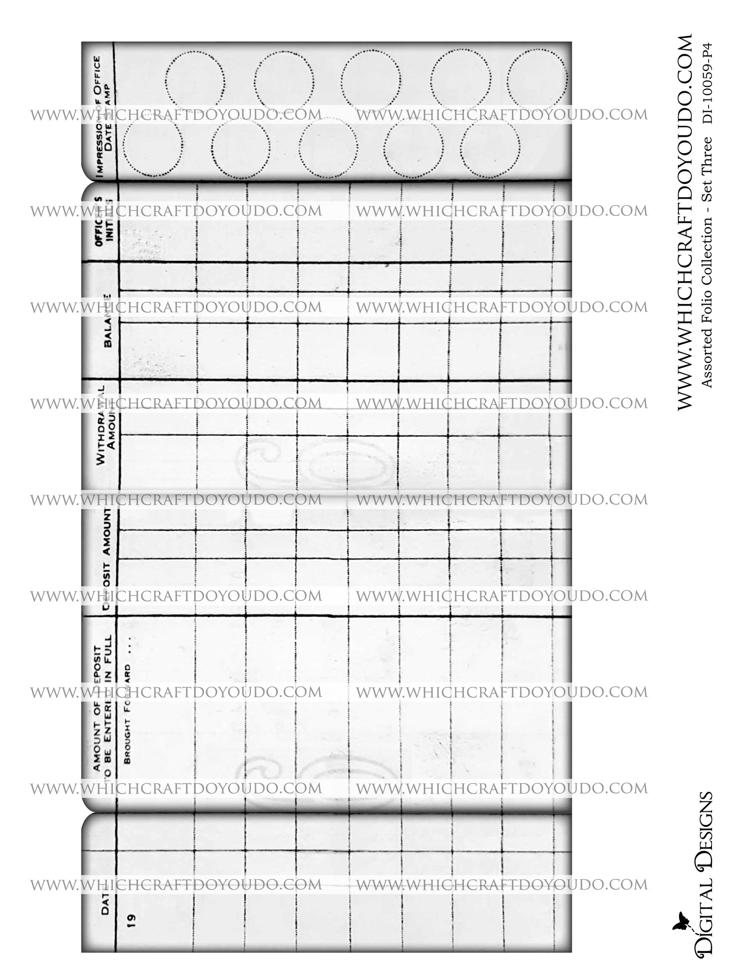 Assorted Folio Collection - Set Three - DI-10059 - Digital Download
