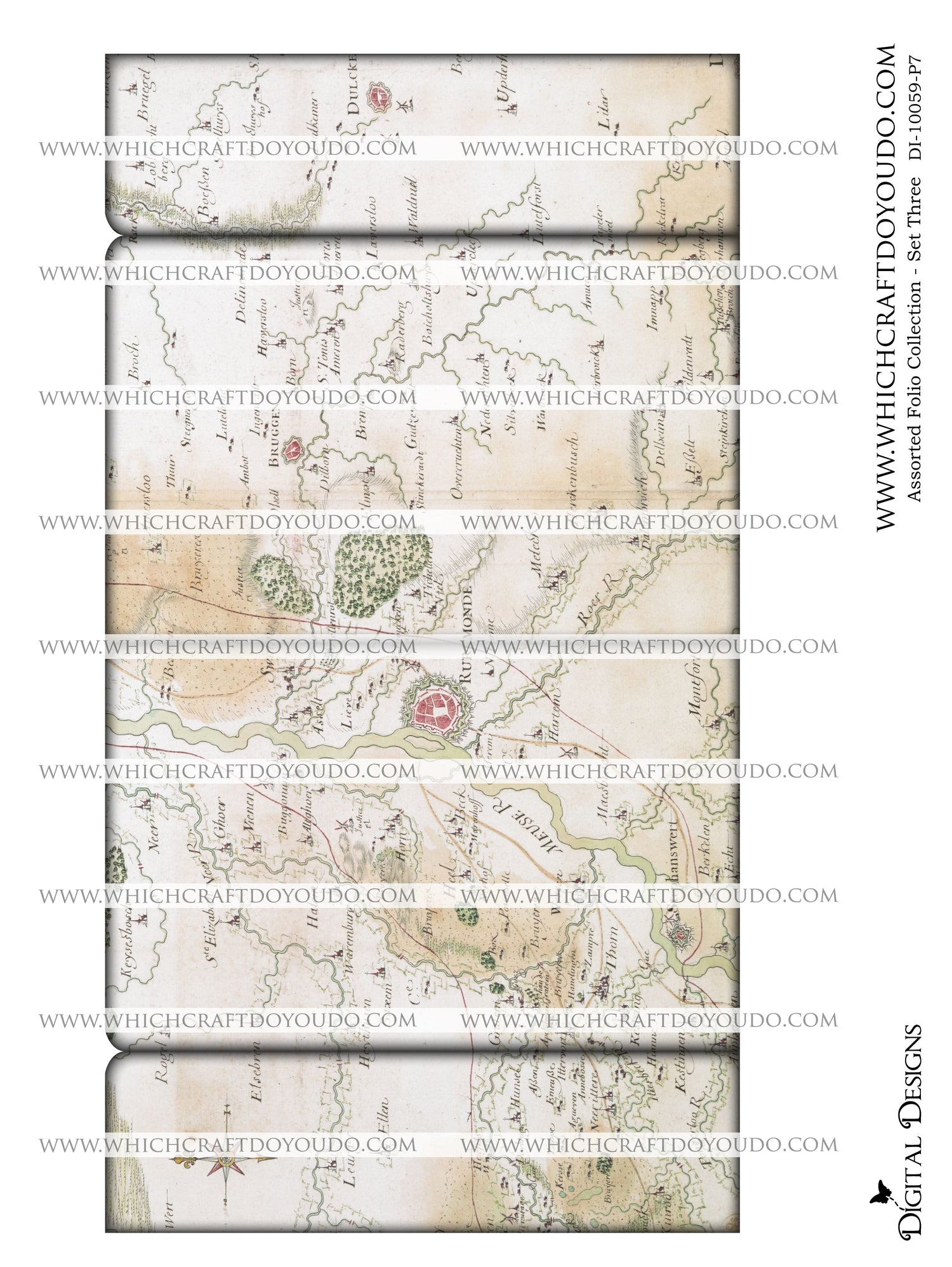 Assorted Folio Collection - Set Three - DI-10059 - Digital Download